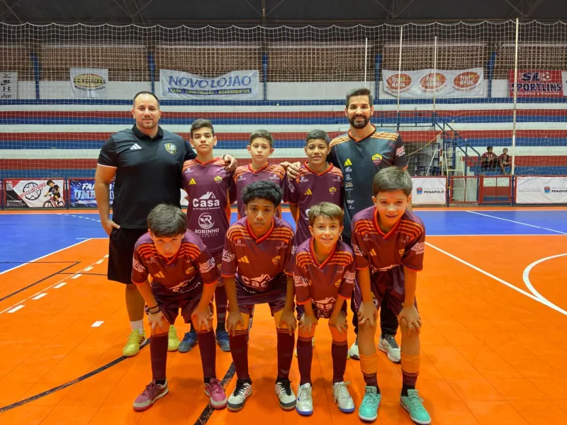 A equipe do Roma RC6 venceu na Categoria Sub-12